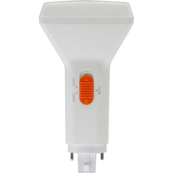 Sylvania 3 Colors - 8.5 Watt - 1150 Lumens - Selectable LED PL Lamp - 2-Pin G24d Base 3 Sylvania 3 Colors - 8.5 Watt - 1150 Lumens - Selectable LED PL Lamp - 2-Pin G24d Base