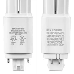 800 Lumens - 7 Watt - 3500 Kelvin - LED PL Lamp -Christmas Lights Store data 1042