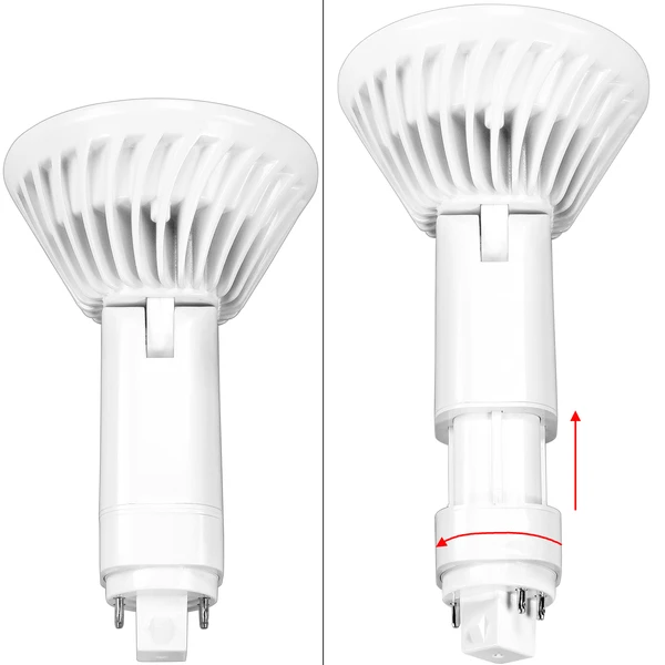 1925 Lumens - 21 Watt - 3500 Kelvin - Adjustable BR30 LED PL Lamp 6 1925 Lumens - 21 Watt - 3500 Kelvin - Adjustable BR30 LED PL Lamp - Image 4