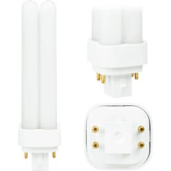 LED PL - 4 Pin G24q Or GX24q Base - 10.5 Watt - 950 Lumens - 3000 Kelvin