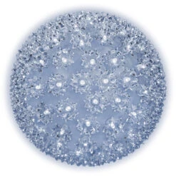 10 In. - LED Starlight Sphere - (150) Cool White Wide Angle LED Lights