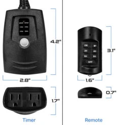 Digital Heavy Duty Outdoor Timer -Christmas Lights Store data 1112