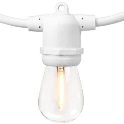 52 Ft. Patio Stringer - (24) Household Medium Sockets - Bulbs Not Included