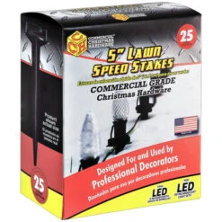 Christmas Lawn Stakes - 5 In. Tall 8 Christmas Lawn Stakes - 5 In. Tall -Christmas Lights Store data 1166