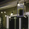 52 Ft. Patio String Lights - (25) LED S14 Bulbs Included -Christmas Lights Store data 1168