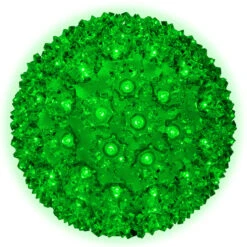 7.5 In. - LED Starlight Sphere - (100) Green Wide Angle LED Lights