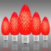 (NEW Technology) C9 - Red - Faceted LED - VividCore Premium - 50% Brighter