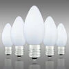 (NEW Technology) C7 - Cool White - Opaque LED - VividCore Premium - 50% Brighter -Christmas Lights Store data 20