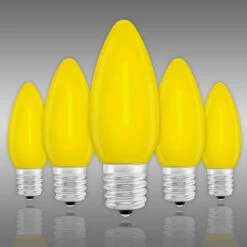 (NEW Technology) C9 - Yellow - Opaque LED - VividCore Premium - 50% Brighter
