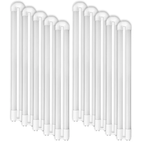 1950 Lumens - 15 Watt - 5000 Kelvin - T8 U-Bend LED - Hybrid A+B Type 5 1950 Lumens - 15 Watt - 5000 Kelvin - T8 U-Bend LED - Hybrid A+B Type - Image 3