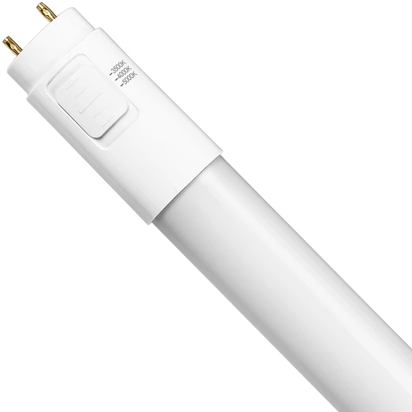 18 Watt - 2250 Lumens - 3 Colors - 4 Ft. Selectable LED T8 Tube Lamp - Hybrid A+B Type 3 18 Watt - 2250 Lumens - 3 Colors - 4 Ft. Selectable LED T8 Tube Lamp - Hybrid A+B Type