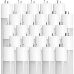 1250 Lumens - 8 Watt - 5000 Kelvin - 2 Ft. LED T8 Tube Lamp - Type A Plug And Play -Christmas Lights Store data 352