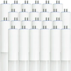 LED Christmas String Lights - 11 Ft. - (50) Faceted Pure White Mini Light LED's - 2.5 In. Bulb Spacing - Brown Wire -Christmas Lights Store data 385