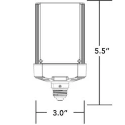 2800 Lumens - 20 Watt - 4000 Kelvin - LED Retrofit For Wall Packs/Area Light Fixtures -Christmas Lights Store data 520