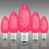 (NEW Technology) C7 - Pink - Faceted LED - VividCore Premium - 50% Brighter