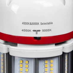 120 Watt - 18,600 Lumens - 2 Colors - Selectable LED Corn Bulb -Christmas Lights Store data 693