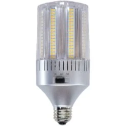 24 Watt Max - 3360 Lumen Max - Wattage And Color Selectable LED Corn Bulb
