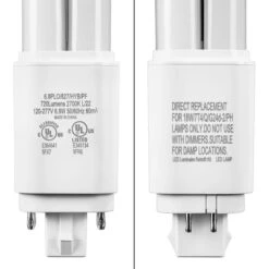 720 Lumens - 7 Watt - 2700 Kelvin - LED PL Lamp -Christmas Lights Store data 850