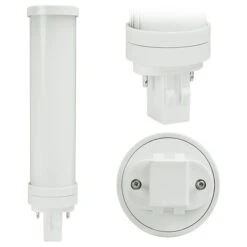 5 Colors - Selectable LED PL Lamp - 2-Pin GX23 Base - 6 Watt