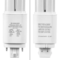 1100 Lumens - 9 Watt - 3000 Kelvin - LED PL Lamp -Christmas Lights Store data 893