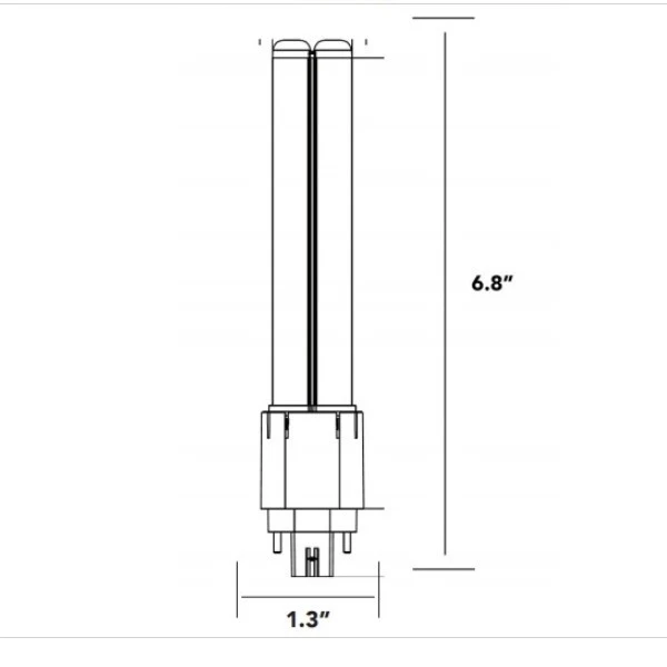 1640 Lumens - 10 Watt - 5000 Kelvin - LED PL Lamp 7 1640 Lumens - 10 Watt - 5000 Kelvin - LED PL Lamp - Image 5